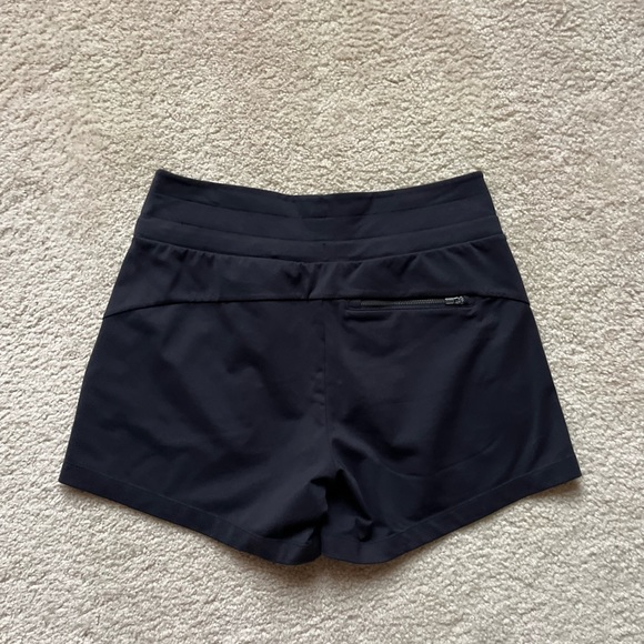 Athleta Shorts Athleta Womens Metro Downtown St Black Lounge Pockets Shorts Small Poshmark